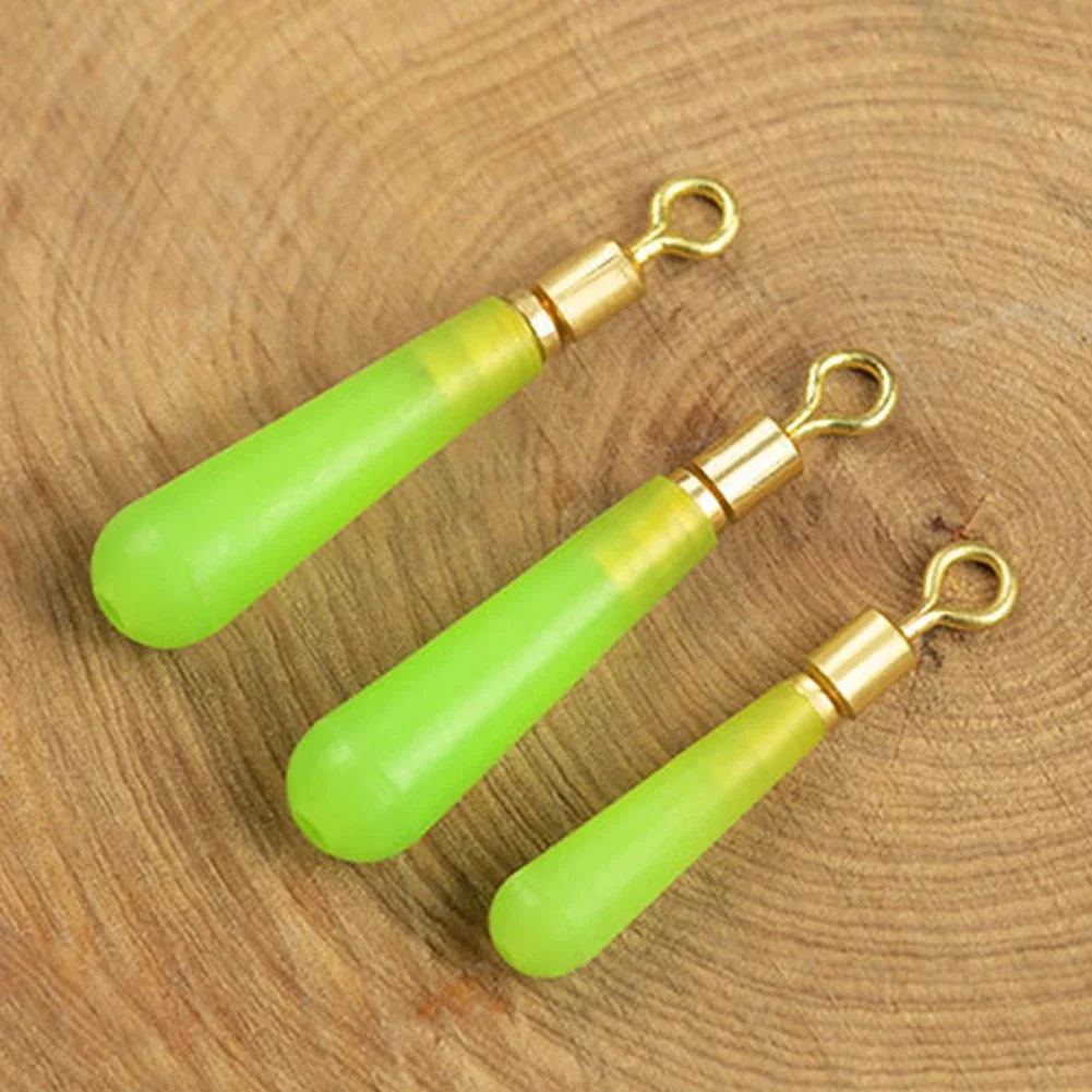 عوامة مطاطية للانجراف ، عوامة دوارة ، مقعد رأس نحاسي ، إكسسوارات صيد السمك ، أداة صيد ، 30 أو الكثير #3