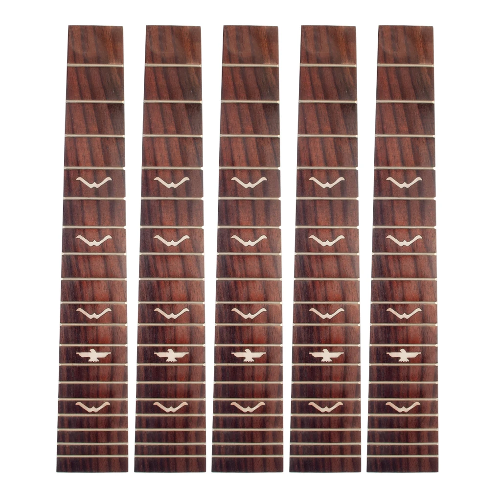 

LOOK 26'' Tenor Ukulele Fretboard Rosewood Fingerboard For Ukulele Guitar Family Parts Accessories New 1/5/10 PCS