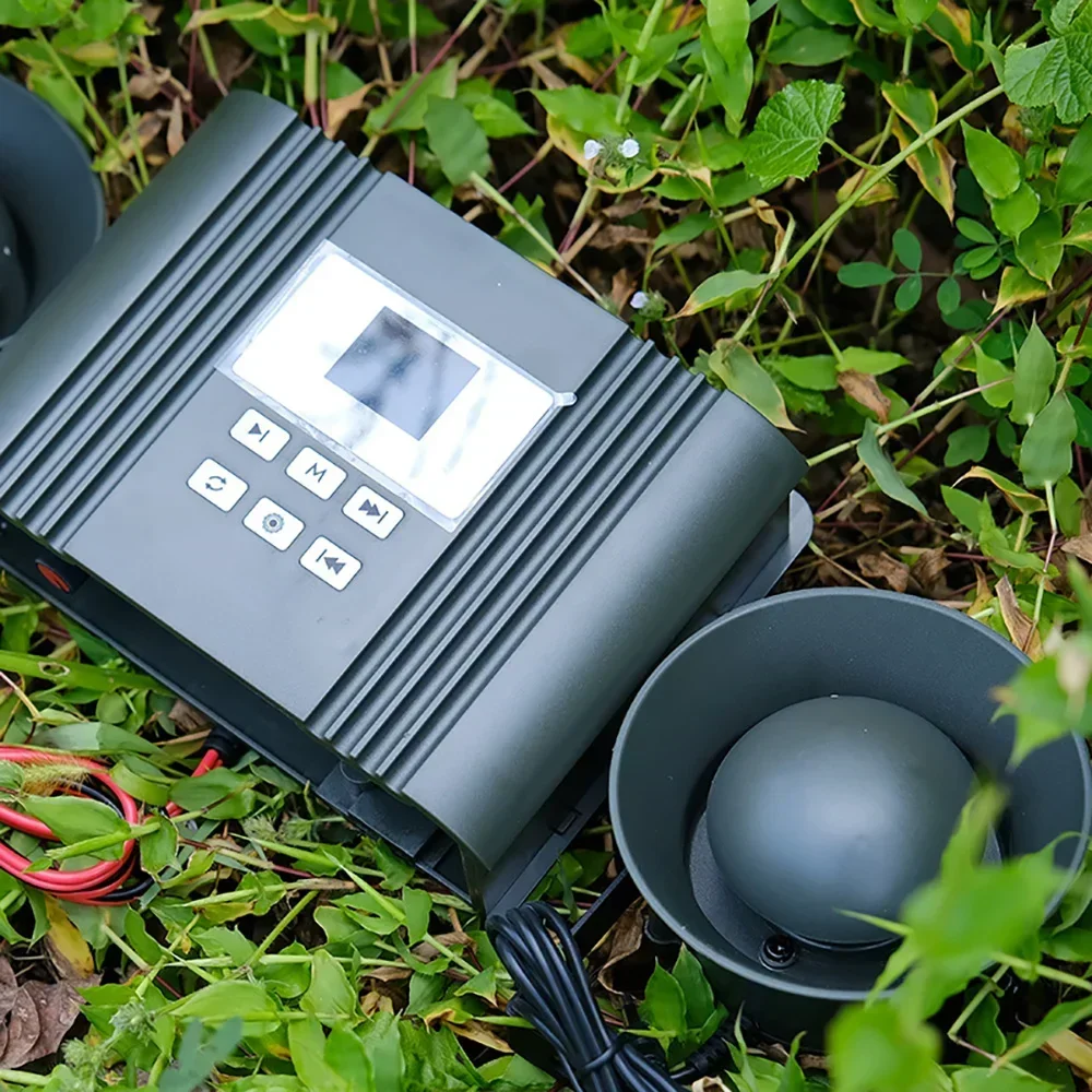 Outdoor Electronic Bird Caller Waterproof with Timer Anti-sand 2x50W Loud Speakers 182 Animal Sound Animal Mp3 Player