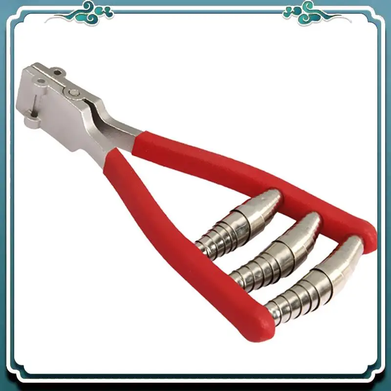Threading Clip Professional Universal Start Clamping Wire Anti-Slip Handle High-Pressure Spring Red Eco-Friendly