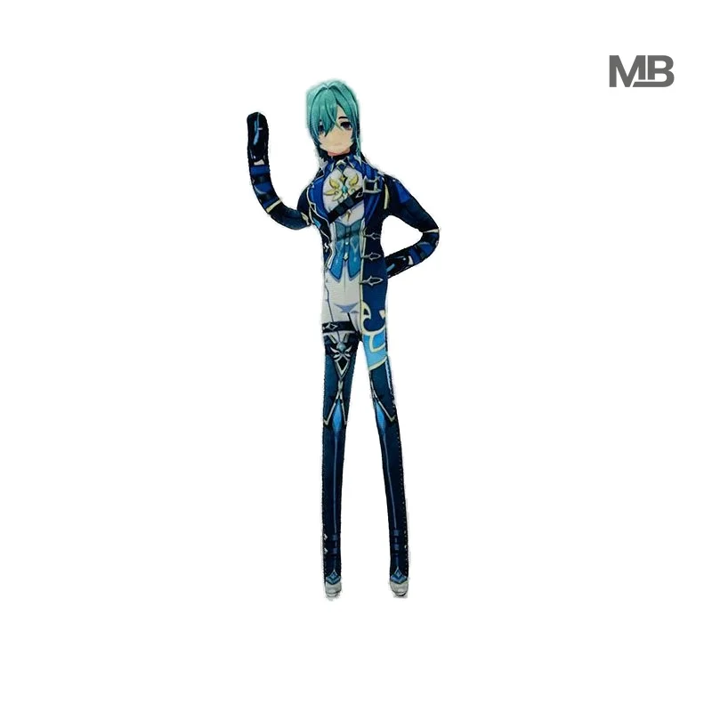 Muñeco de Peluche de Genshin Impact Lohen, Diseño Abstracto de Rata, con Esqueleto Interno de Alambre, Figura de Anime Posable, Juguete de Peluche Flexible y Suave, Regalo