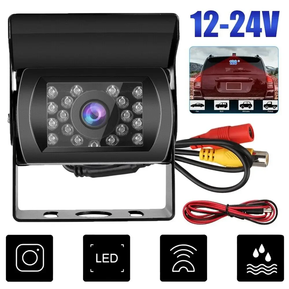 

Rear View Backup RCA Camera For Bus Truck Van RV CCD IR Night Vision Waterproof