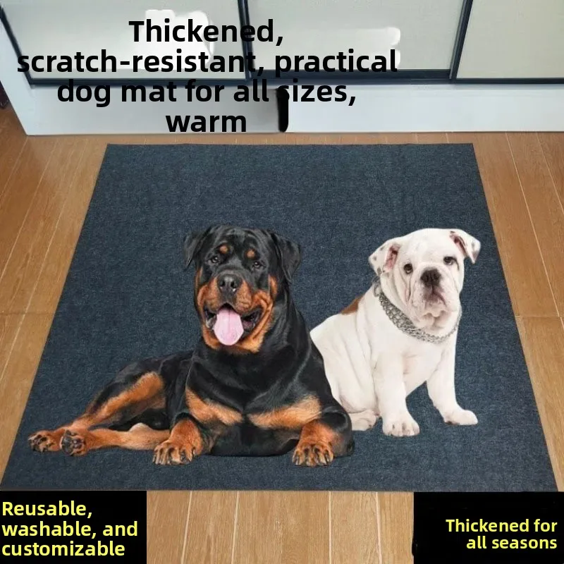 

Утолщенный зимний коврик для собак, устойчивый к разрывам, подходит для крупных, средних и мелких собак, универсальный для всех сезонов.