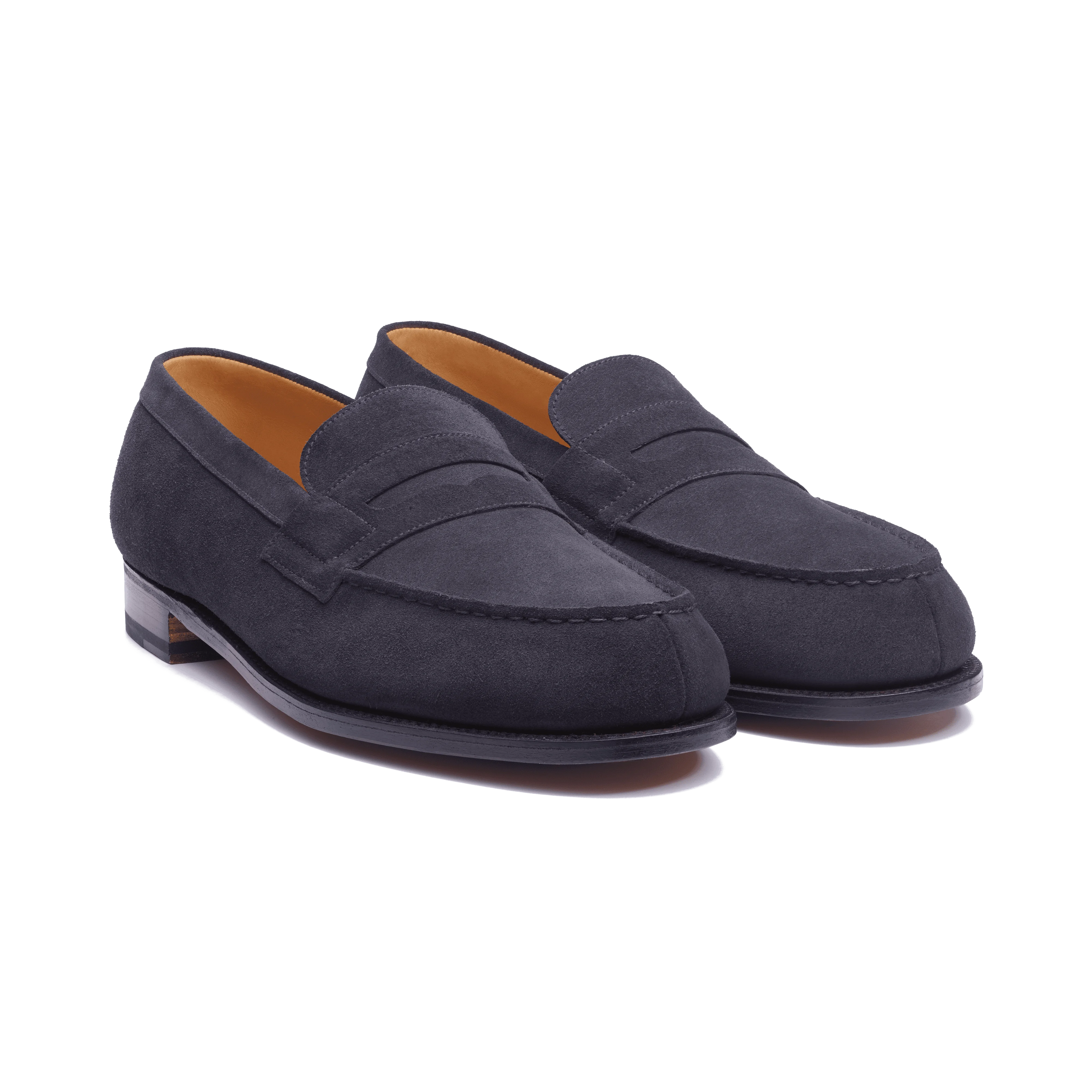 Spring new French classic suede loafer loafers British leather soft leather soft sole breathable casual bean shoes men