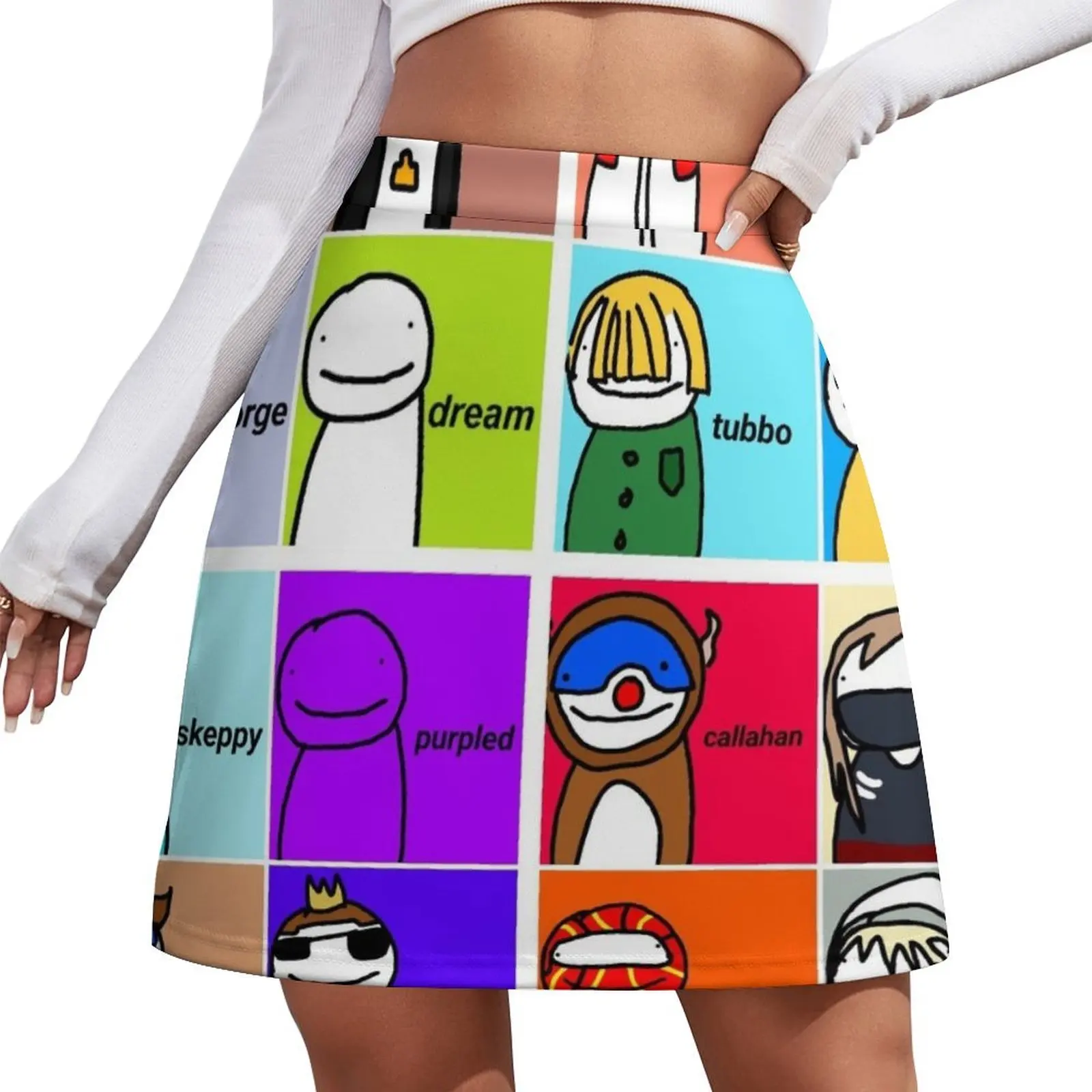 

Dream Smp Mini Skirt cute skirt korean style women clothing japanese kawaii clothes