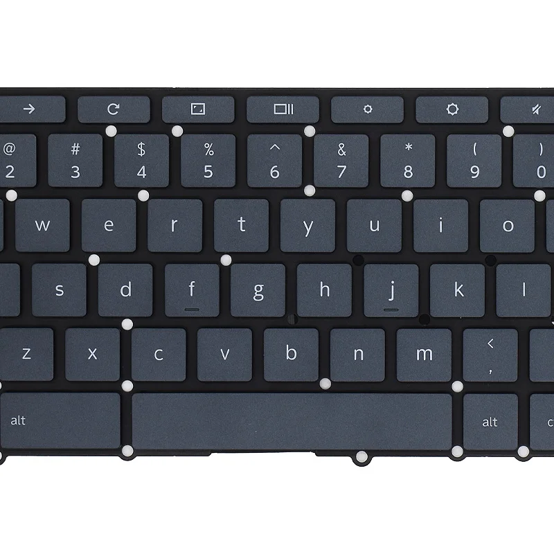 Imagem -06 - Teclado Original do Portátil dos Eua para Lenovo Retroiluminado para Chromebook C630 S330 Soe-ncb1768 00218b73lhd11 Azul