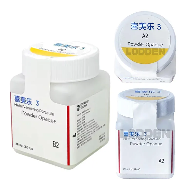 

Dental Sirona Lab Ceramco 3 Powder Opaque 28.4g Multy Color Dental Metal Veneering Porcelain Dentistry Materials