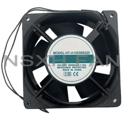 New HT-A12038S220 220V 12cm High Temperature Resistant Cabinet Cooling Fan