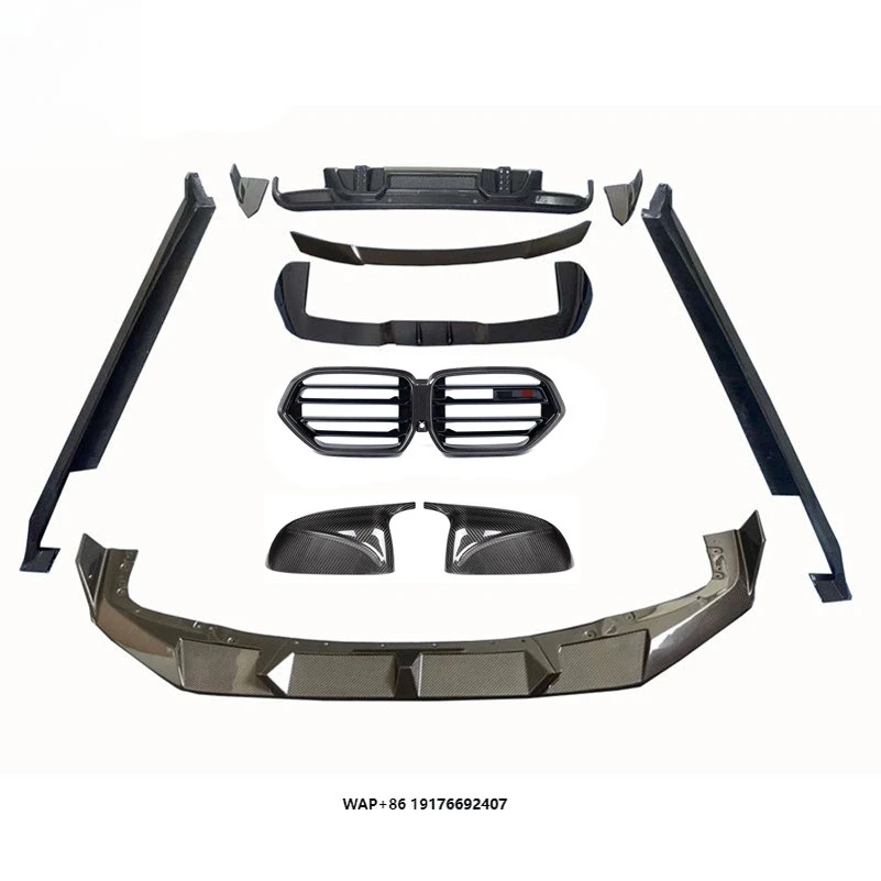 For X5M F95 LCI 2023+ Carbon Fiber Body Kit LD Style -  Complete Aero Set for X5M Comp, Unique Forged Texture
