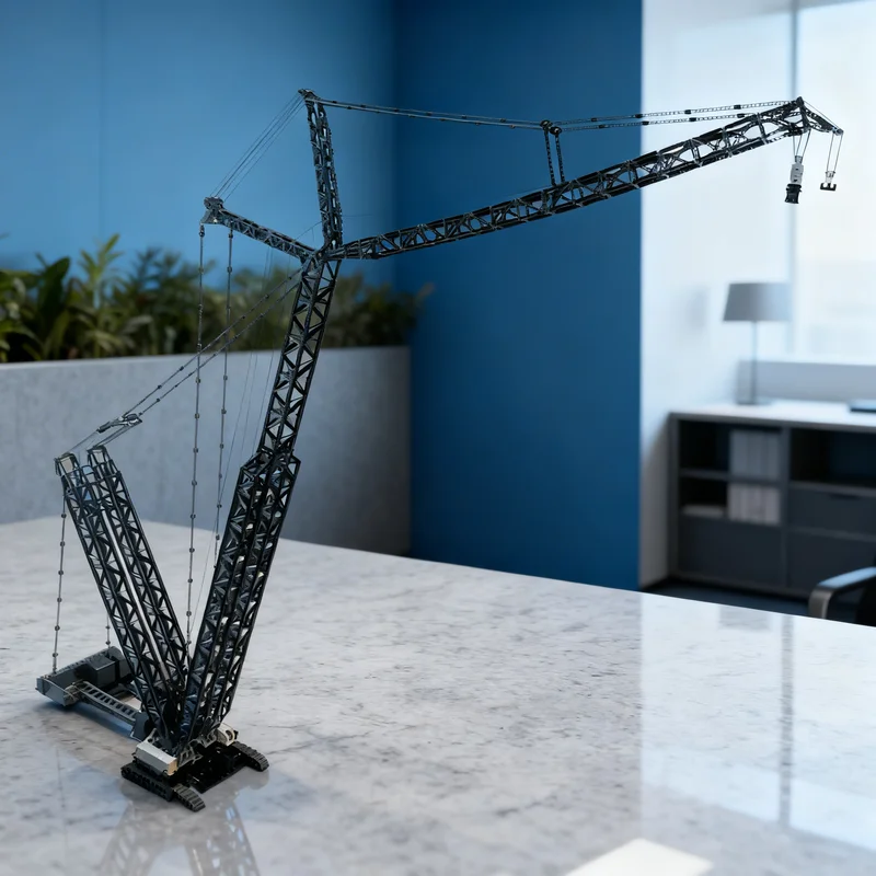 10388pcs MOC Crawler Crane SANY Technical Model Building Blocks DIY Gift Creative Collectible Display Decor Premium Adult Kids