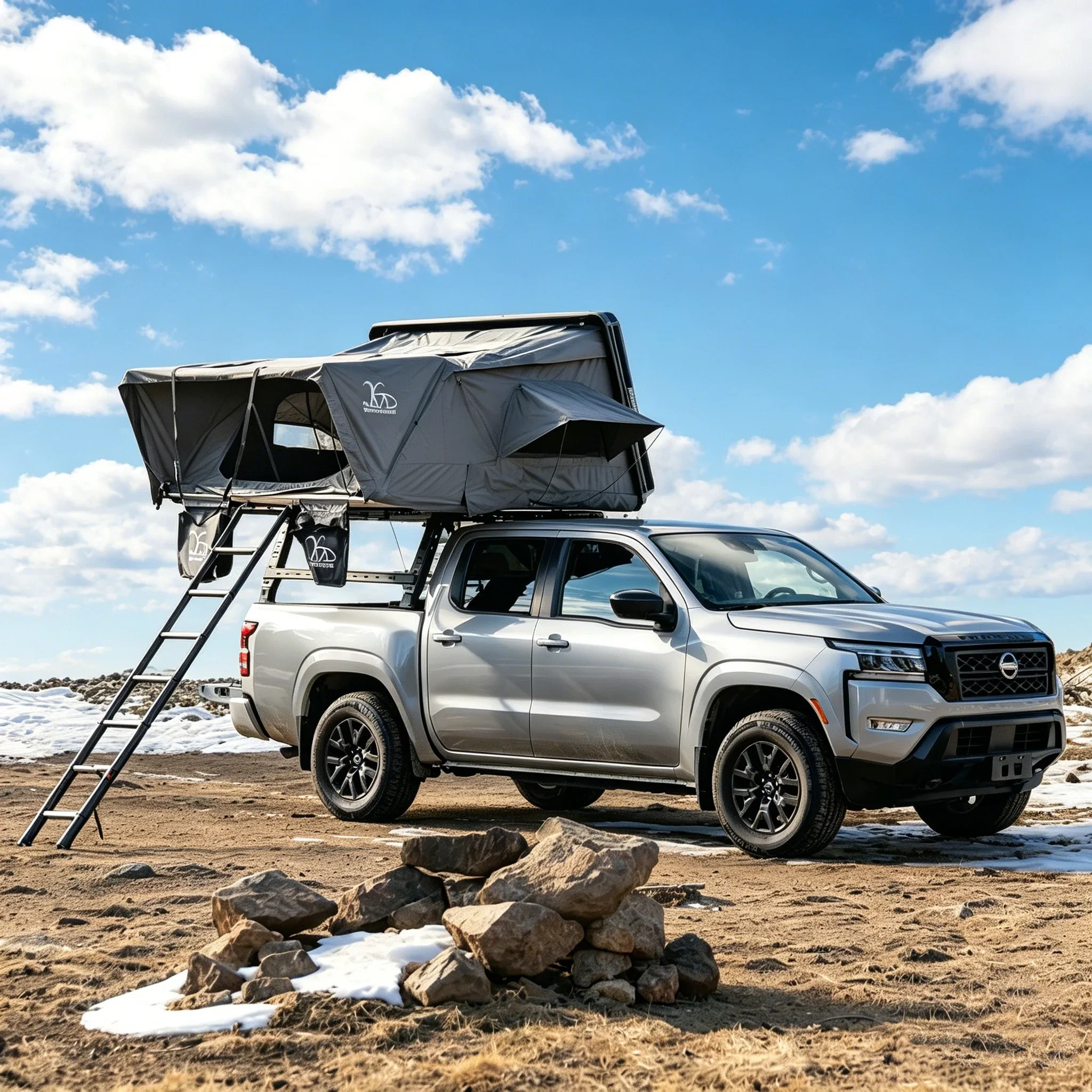 

Expedition Grade ABS Side Opening Rollover Rooftop Tent All Weather Waterproof Off-Grid Overlanding Car Tent