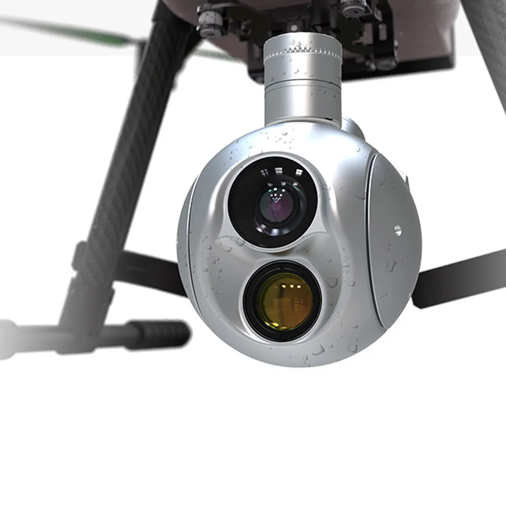 INYYO-Q302S 30x zoom doppio pod fotoelettrico a infrarossi immagine termica UAV AI