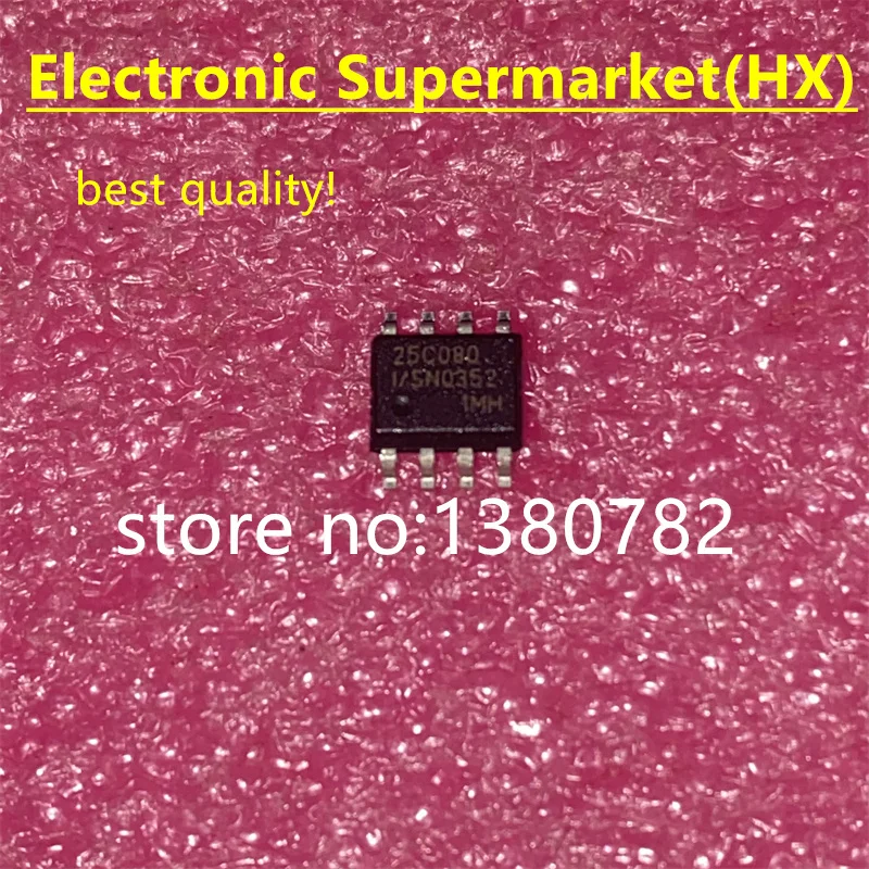 

Free shipping 10pcs-50pcs 25C080-I/SN 25C080 SOP-8 IC In stock!