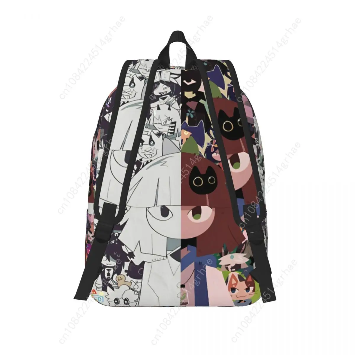 Tas Ransel Anime Pendidikan Kertas Fundamental untuk Pria Wanita Remaja Pelajar Bisnis Tas Selempang Kuliah Ringan