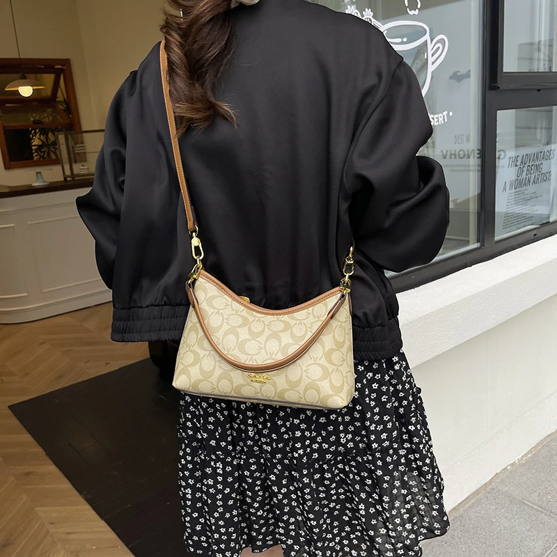 Новая женская сумка через плечо на молнии, классическая модная сумка через плечо с ремешком-цепочкой, роскошная дизайнерская вечерняя сумочка