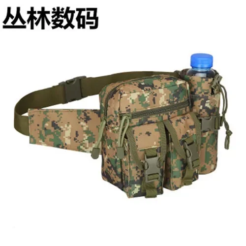Outdoor Sports Running Waist Bag New Tactical Water Bottle Waist Bag Function Waterproof Mountaineering Waist Bag Men's Edition