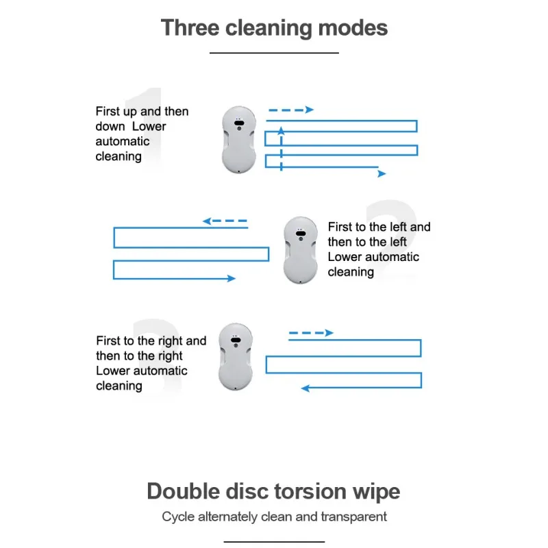 DIVEDEER automatic intelligent window cleaner robot nanoscale atomized water spray robot home two-way water spray model