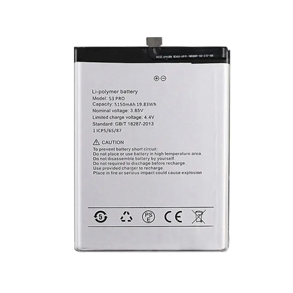 New 5150Mah Battery For UMI Umidigi F1/ F1 Play/ S3 Pro /S3pro / F1play Bateria Batteries