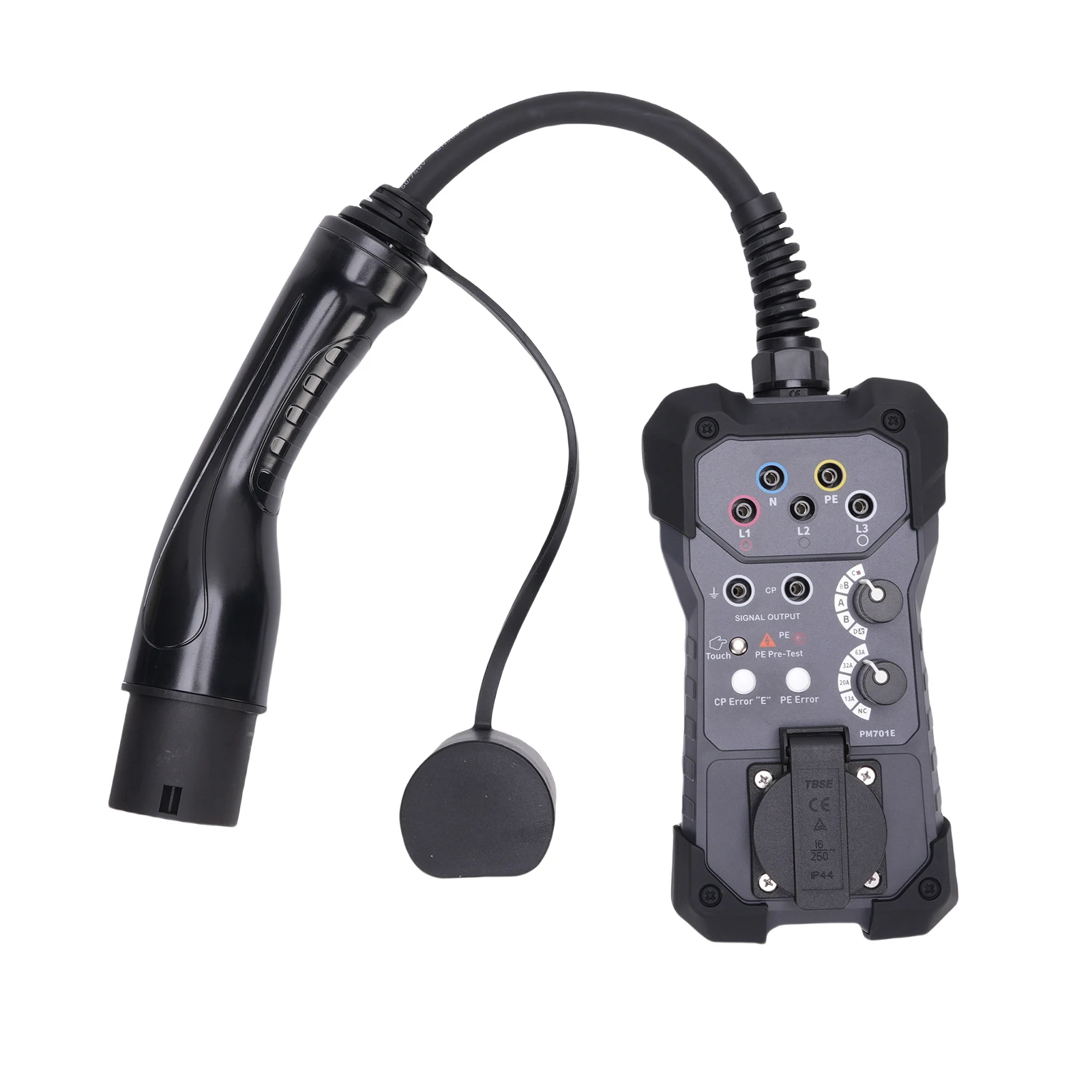 Adaptador de testador EVSE, testador de tensão para testes de estação de carregamento EV, compatível com testadores, multímetros e osciloscópios