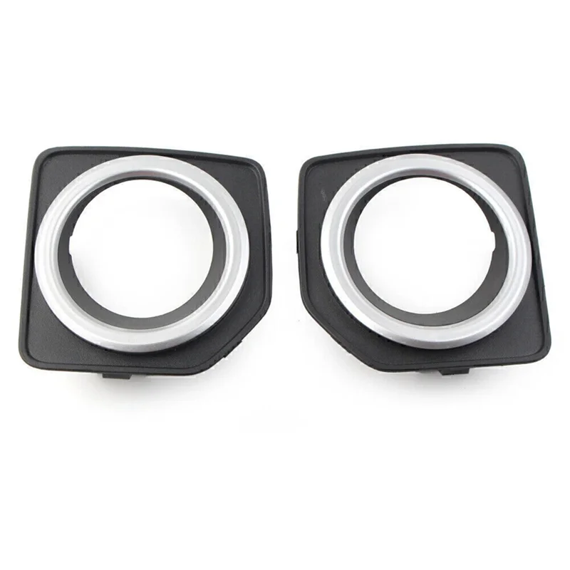 

Efficientt-1Pair For Land Rover Freelander 2 2014-2016 Front Bumper Fog Lamp Cover Bezel Fog Lamp Frame LR040783 LR040784