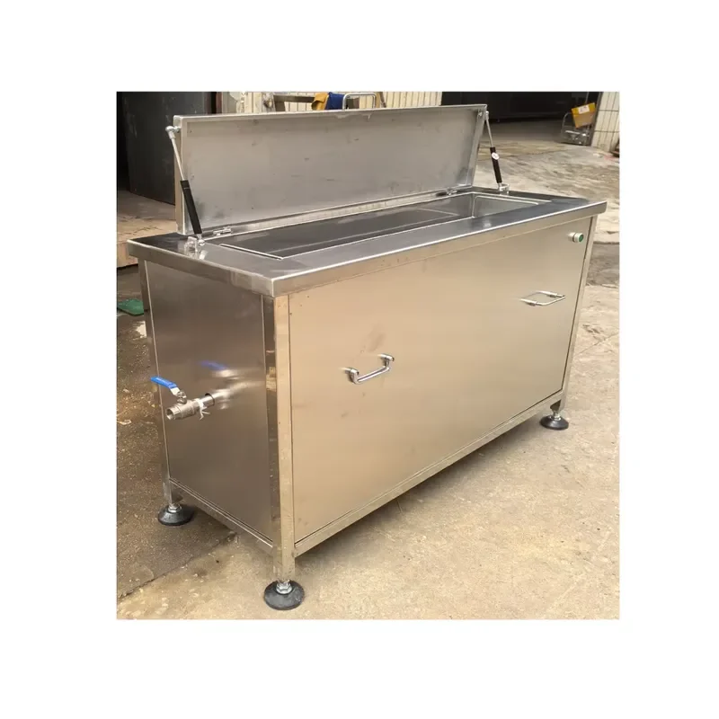 200L Industrial Ultrasonic Cleaner with Heating and Filtration for Metal Parts Cleaning