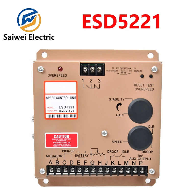 

ESD5221 Electronic Engine Speed Controller Governor Generator Set Parts