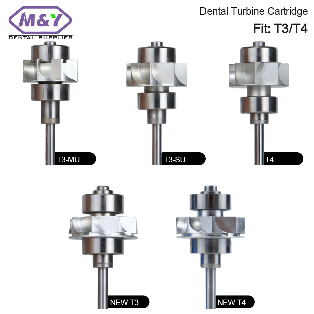 

Dental Handpiece Cartridge Air Turbine Rotor Push Botton Ceramic Bearing Sirona T3 T4 Dentistry Spare Part Tools