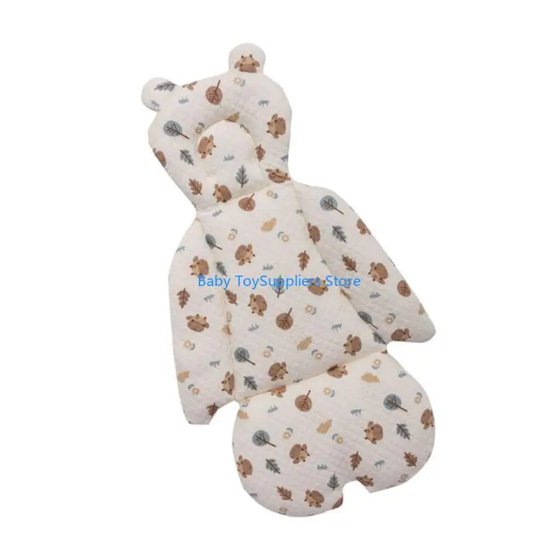 R1WF حزام مسند الذراع لعربات الأطفال، بطانة داخلية، غطاء حزام الكتف #5