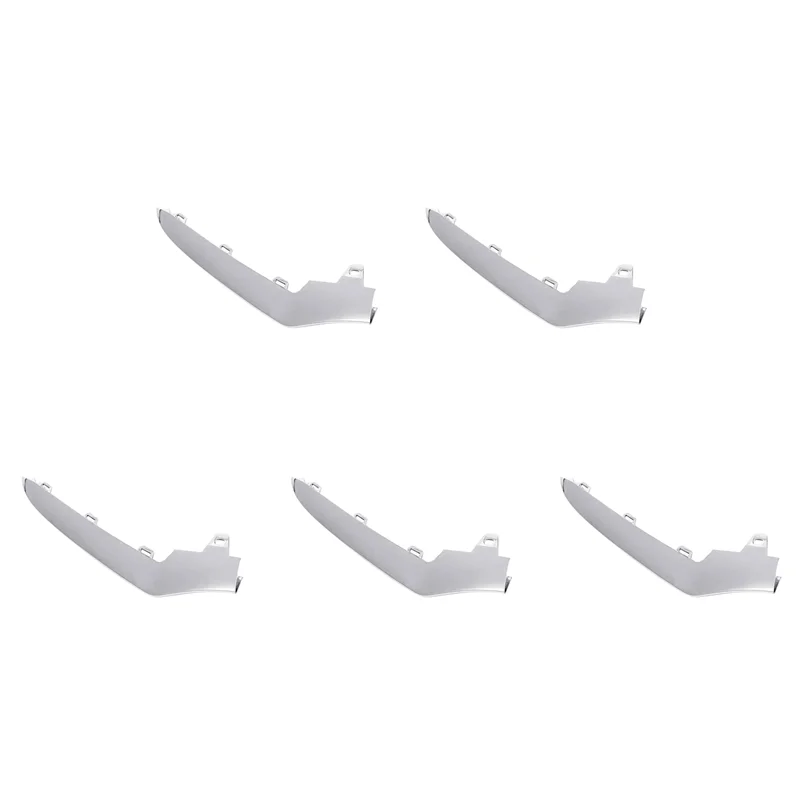 

5X Front Low Bumper Cover Trim, For E-Class W212 E350 2014-2016 Bumper Lip Splitter 2128852874 Right Side