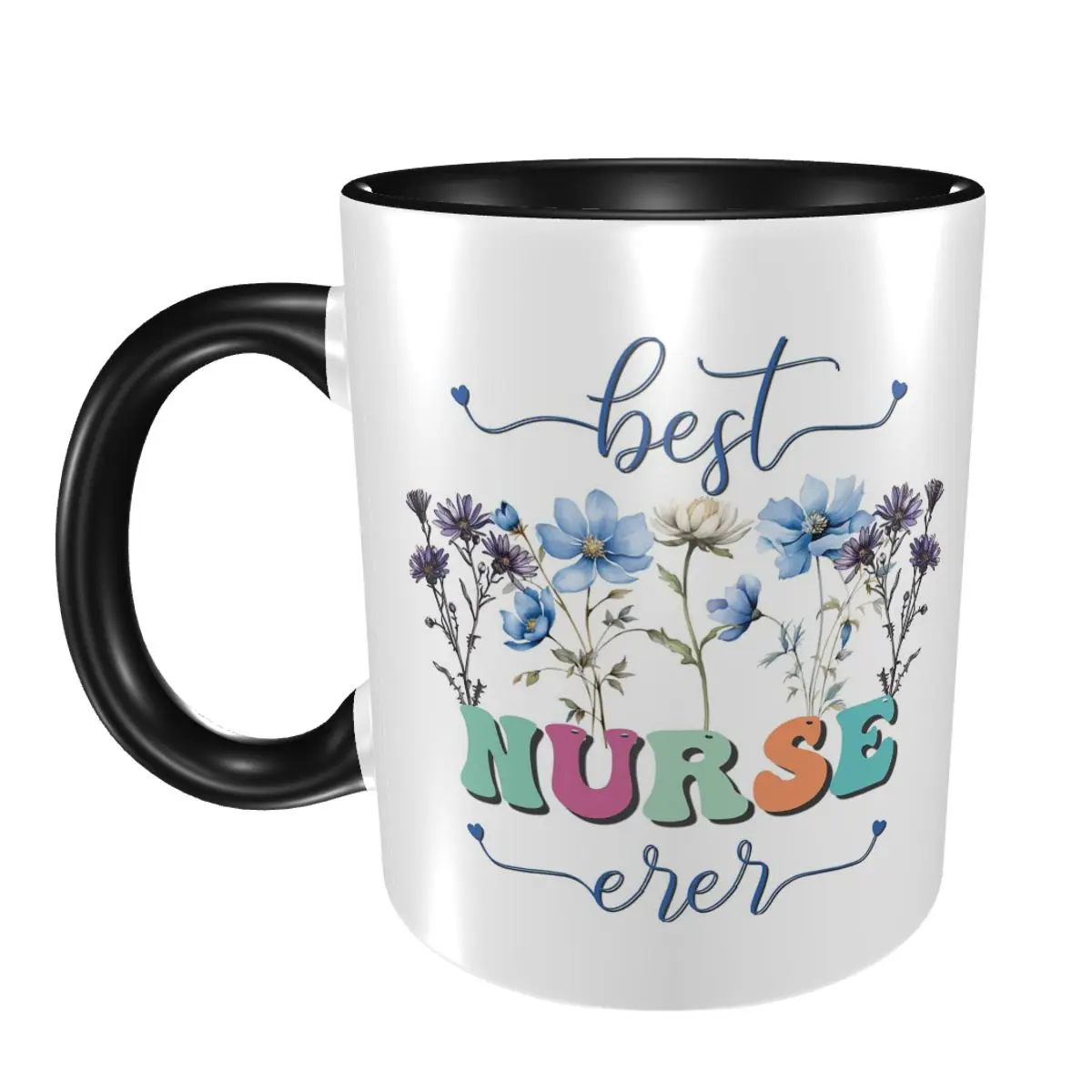 Best Nurse Ever Medical Mug Funny Ceramic Coffee Cups Tea Mugs Milk Cup Drinkware Gift for Friends