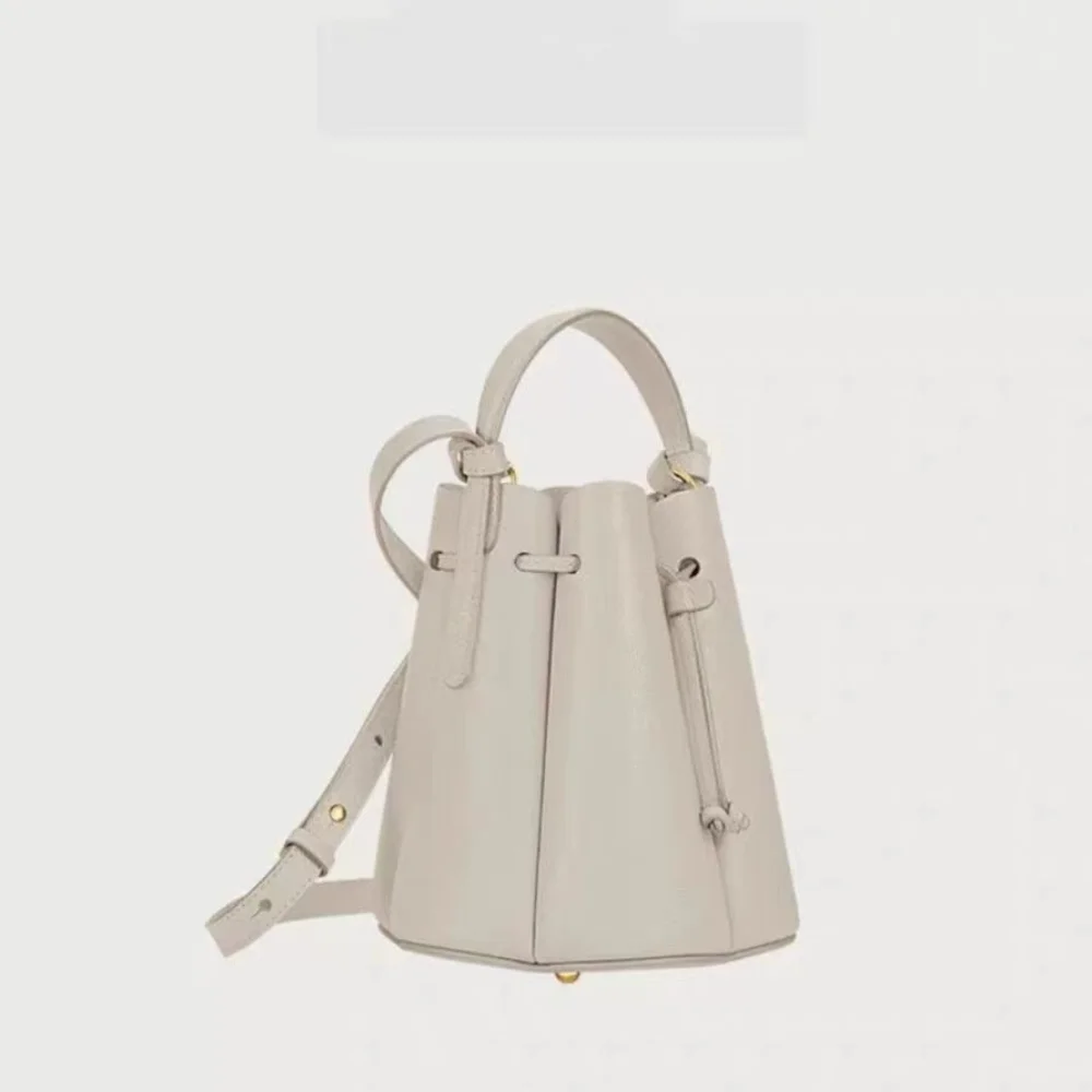 حقيبة ركاب 2025 حقيبة حمل بسيطة جديدة، تصميم متخصص، حقيبة بتلات، حقيبة كروس عصرية بكتف واحد، حقيبة دلو راقية #4