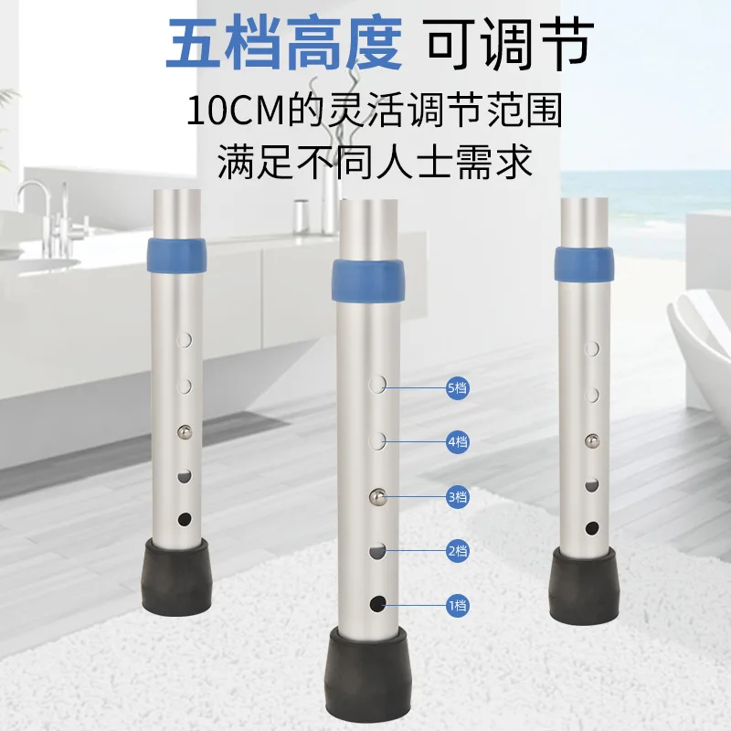 كرسي مرحاض لكبار السن كرسي متنقل قابل للطي