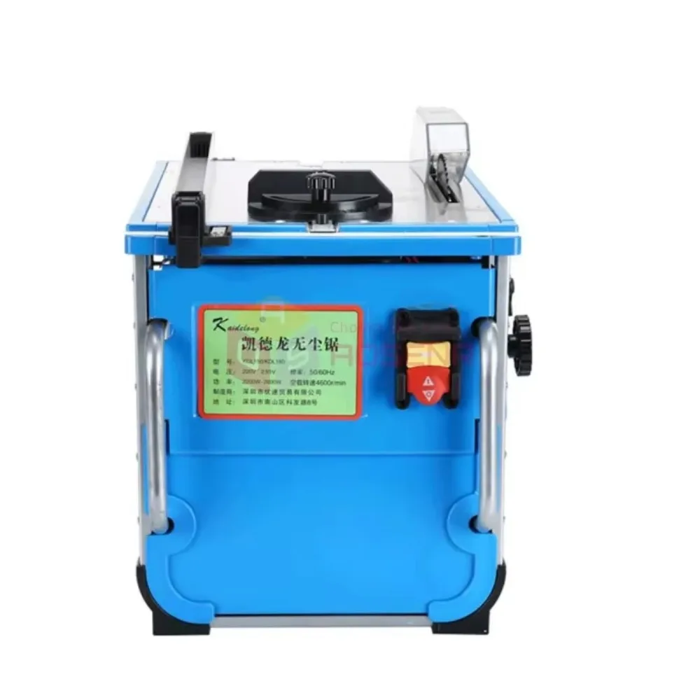 220V Multifunction Dust-free Sawing Machine Table Saw Cutting Laminate Solid Wood Floor Woodworking Machinery