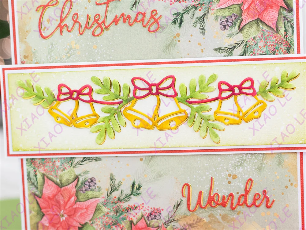 Christmas Candy Snowflakes Metal Cutting Dies Stamps For DIY Scrapbooking Decorative Embossing Handcraft Die Cutting Template