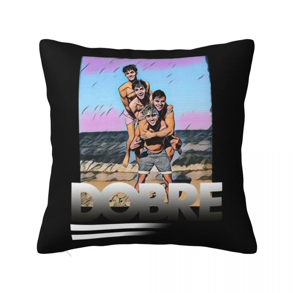 

Dobre Twins Dobre Brothers Throw Pillow luxury home accessories luxury throw pillow covers