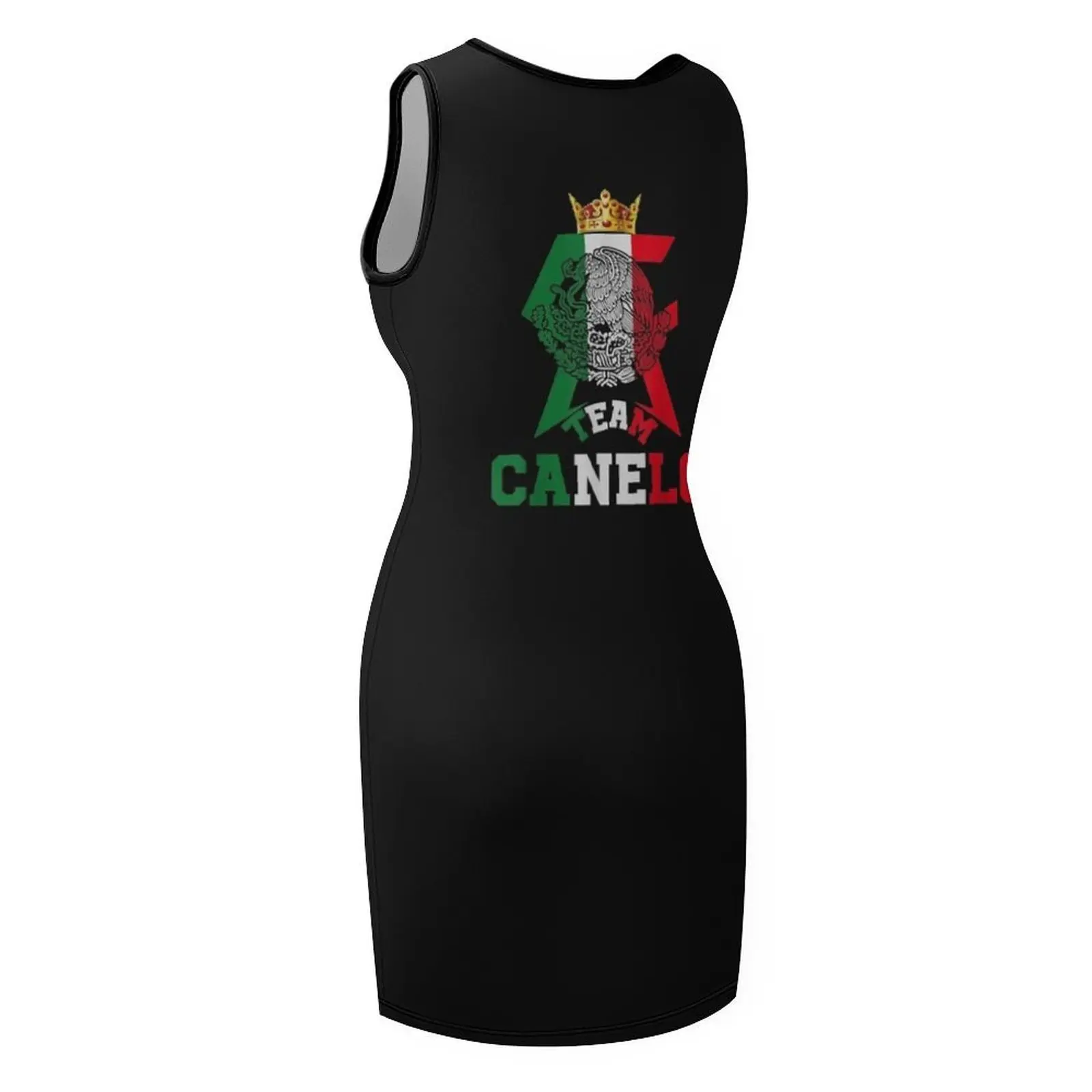 Canelo Alvarez Short Sleeve Tee, Mexico Team Canelo Tees T-Shirt Sleeveless Sundress Summer dresses for women