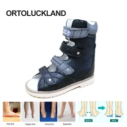 Ortoluckland-Sandalias ortopédicas para niños y niñas, zapatos de verano para niños pequeños, calzado de soporte para arco de pie de club, alta calidad, 2024