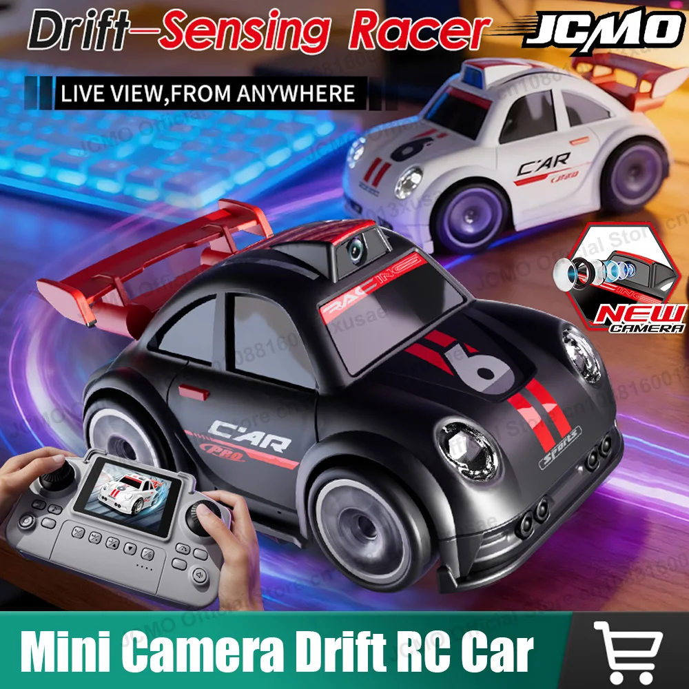 2026 New C6 RC Drift Car with Dual Mode Lights Sound Camera Screen Control Car Smart Induction Following Children's Toys Gift