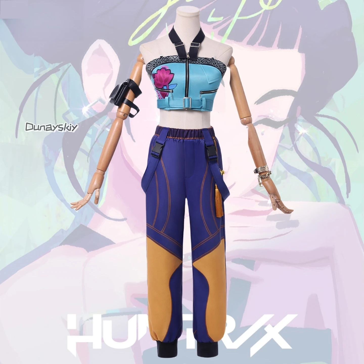 Disfraz de KPop Demon Hunters para mujer, disfraz de Zoey Mira Rumi, trajes de juego de rol de fantasía, traje de fiesta de Carnaval y Halloween