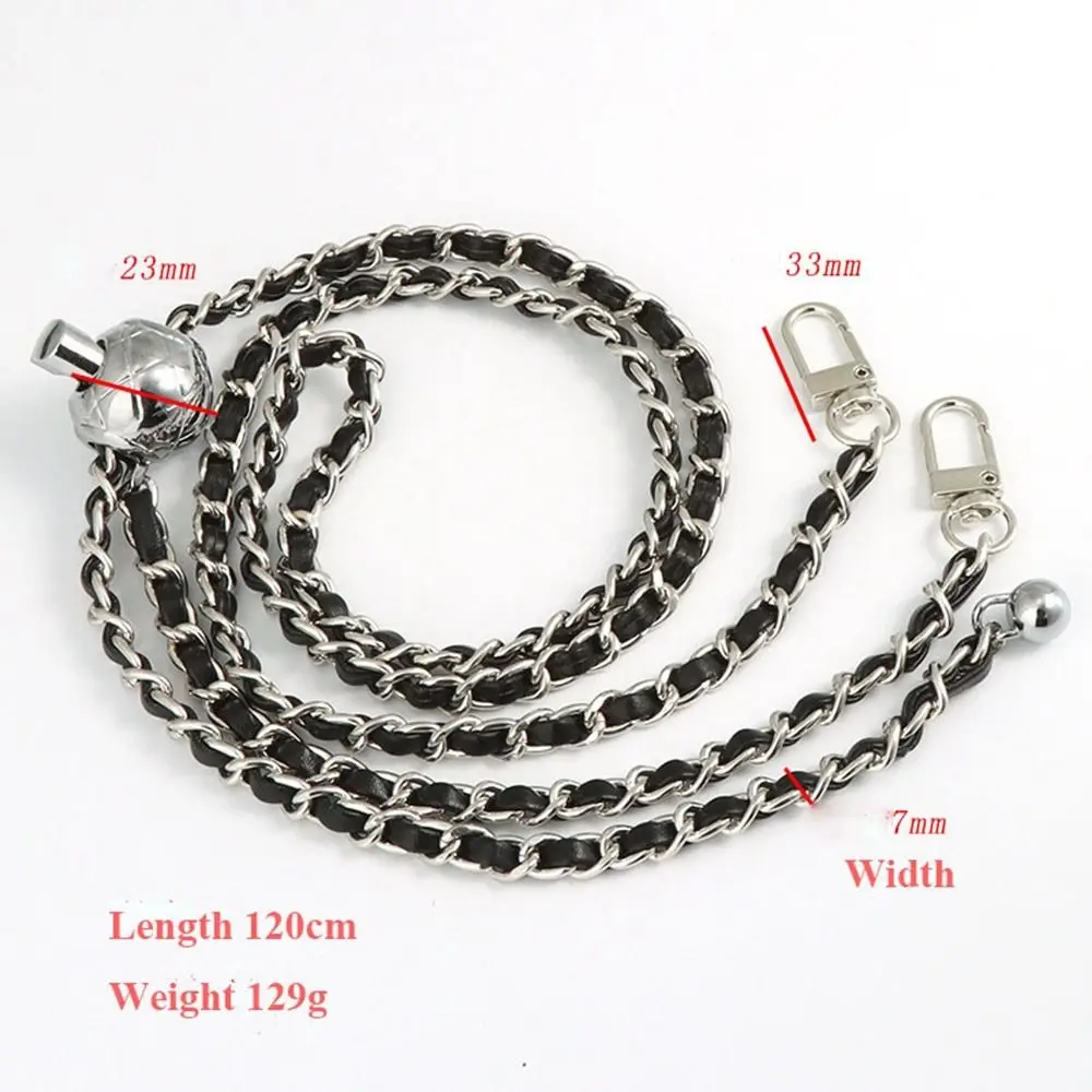 Small Golden Balls Chain High Quality 1.2m Metal Non-fading Adjustable Chain High-end Shoulder Strap Bag Accessories