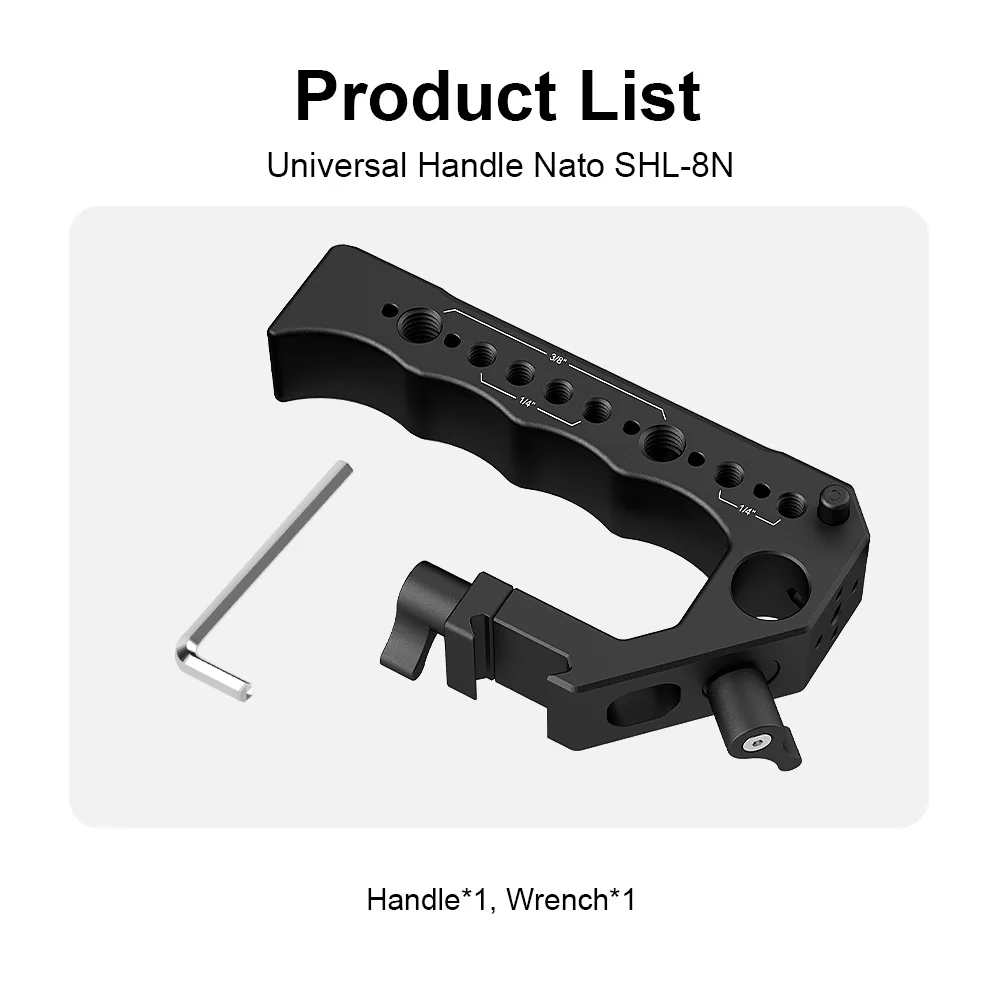 مقبض علوي للكاميرا من Selens مع حامل الحذاء البارد 1/4 3/8 برغي سريع الإصدار لسوني A7III A73 سلسلة قفص DSLR مقبض الجبن