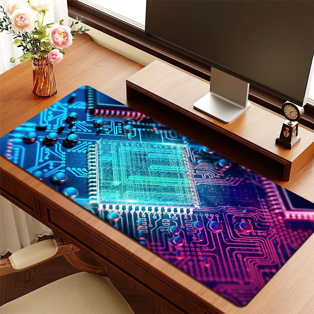 Inside Motherboard Circuit Board Mouse Pad Non-slip Thickened MousePad Writing Lockedge Office Student Gaming Cushion Large