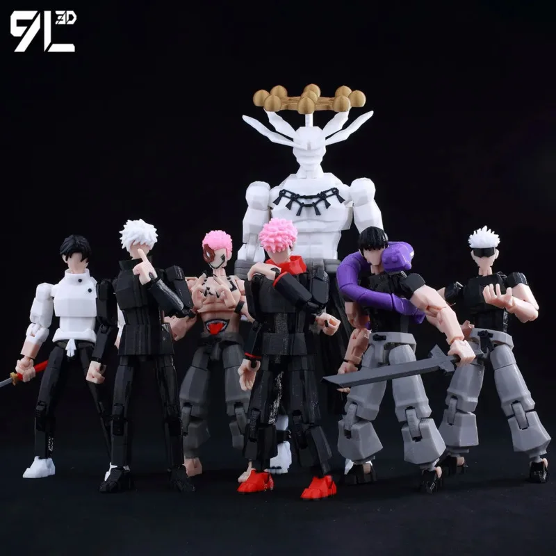 

Новая фигурка Годжо Сатору из Jujutsu Kaisen, 3D-печать, многофункциональная, с подвижными суставами, аниме-модель, коллекционная игрушка, подарок
