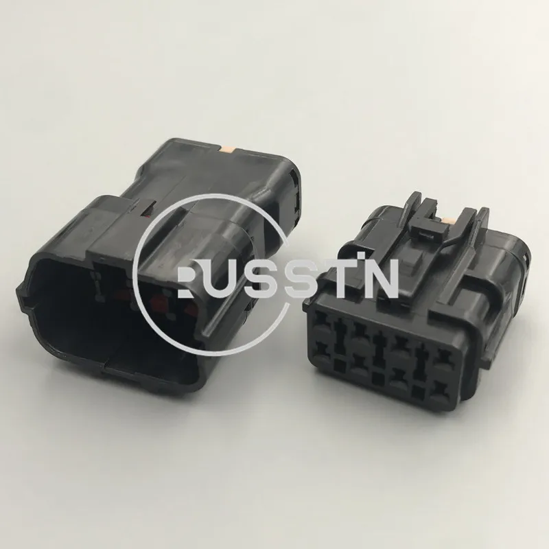 1 Set 8 Hole MG640341 MG610339 With Rubber Seal And Terminal Waterproof Wire Plug Oil Pump Socket AC Assembly Car Connector