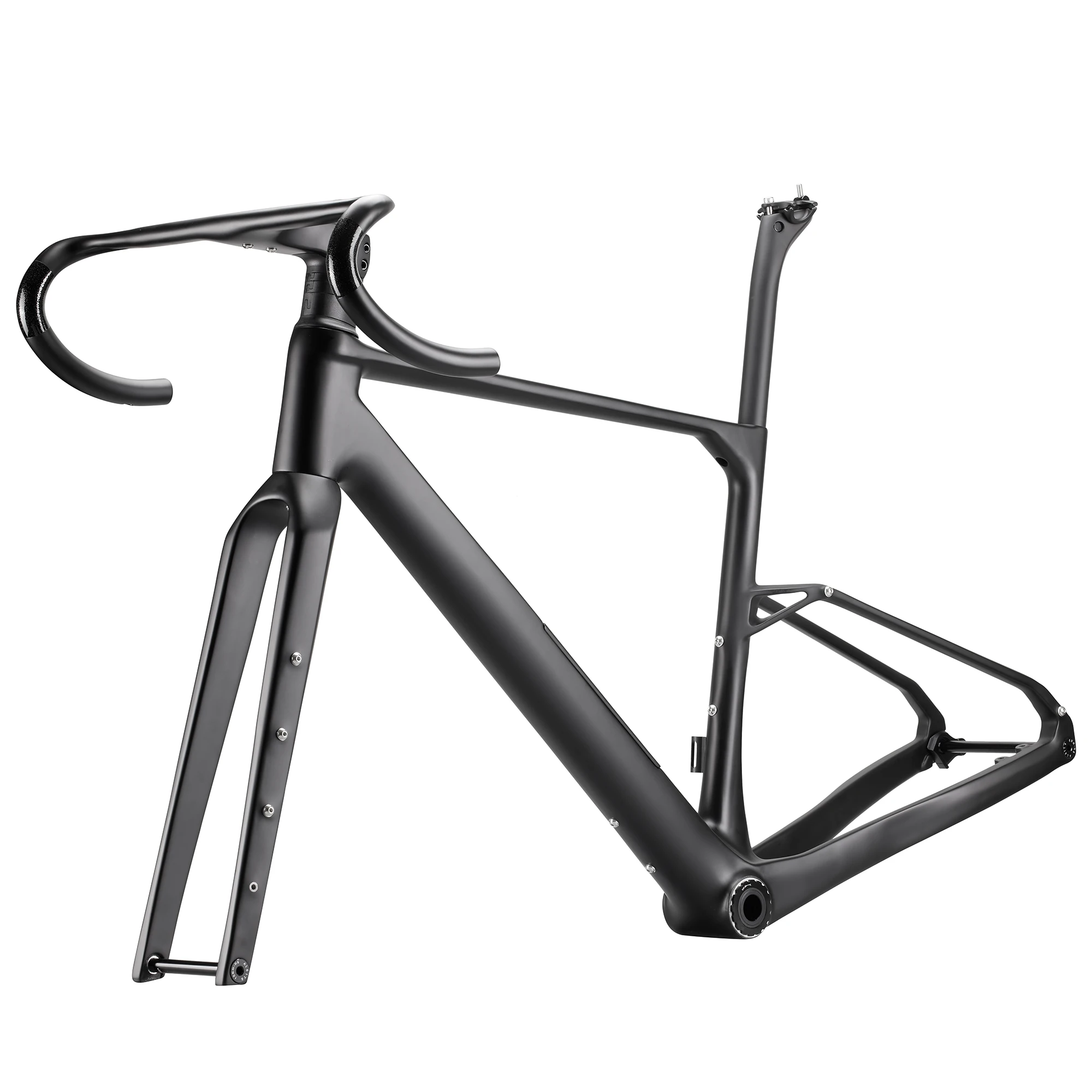 

Airwolf T1100 Карбоновая гравийная велосипедная рама 50C со сквозной осью и дисковым тормозом Велосипедная рама UDH Вешалка подходит для Di2 и механического ящика для хранения