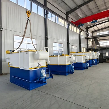 Dual-chamber Water Treatment Equipment Pump Air Flotation Plant Sewage Treatment Daf for Fish Shrimp Farm Wastewater