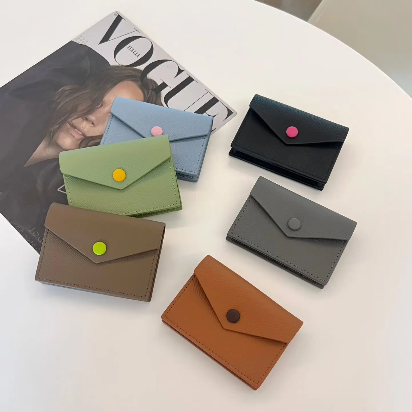 محفظة فيكتورين الجديدة، محفظة كلاسيكية فاخرة للجنسين مع سحاب، محفظة للعملات المعدنية، جيب الأوراق النقدية، حجرة بطاقات من الجلد الطبيعي.