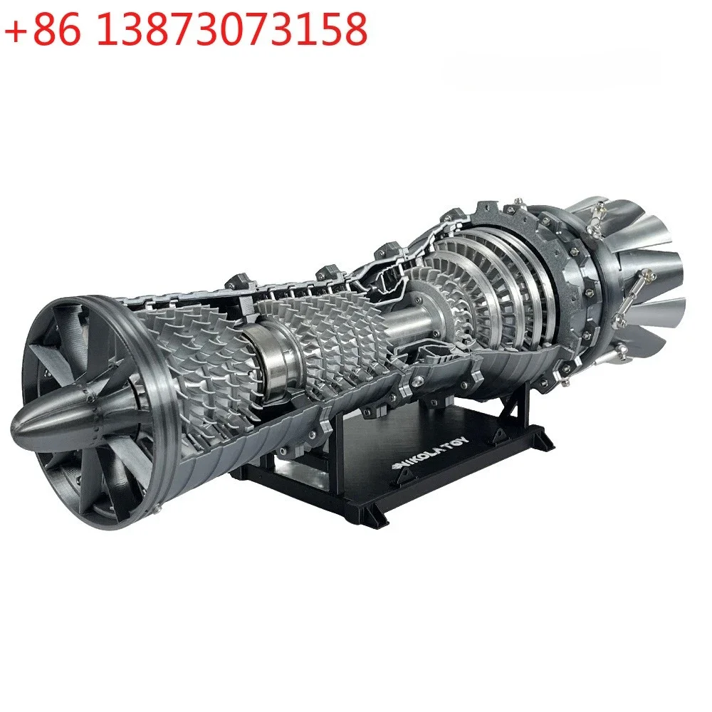 Finished product movable model ornament GE-J79 turbojet engine model