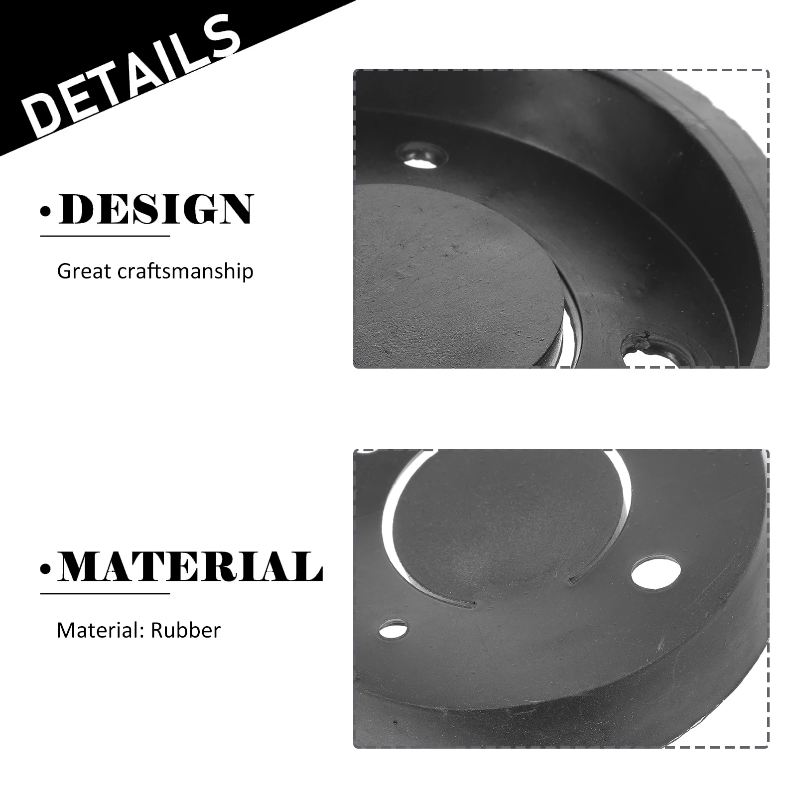 

4pcs Universal Pitcher Seal Replacement 100Mm Rubber Water For Pressure Sealing Efficient Water Lifting Replacement
