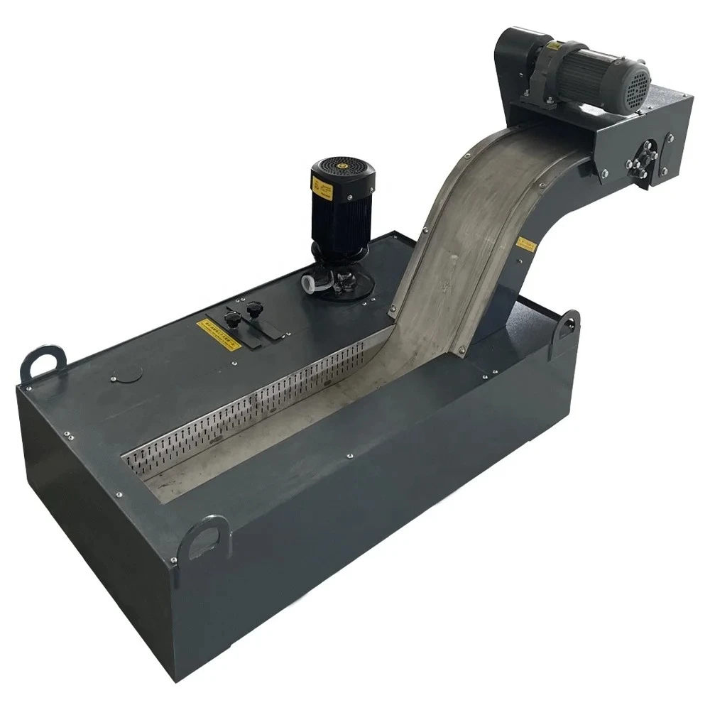

Magnetic Chip Removal Conveyor for CNC Machines Metal Chip Conveyor